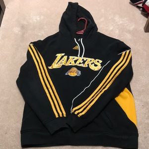 lakers sweatshirt adidas